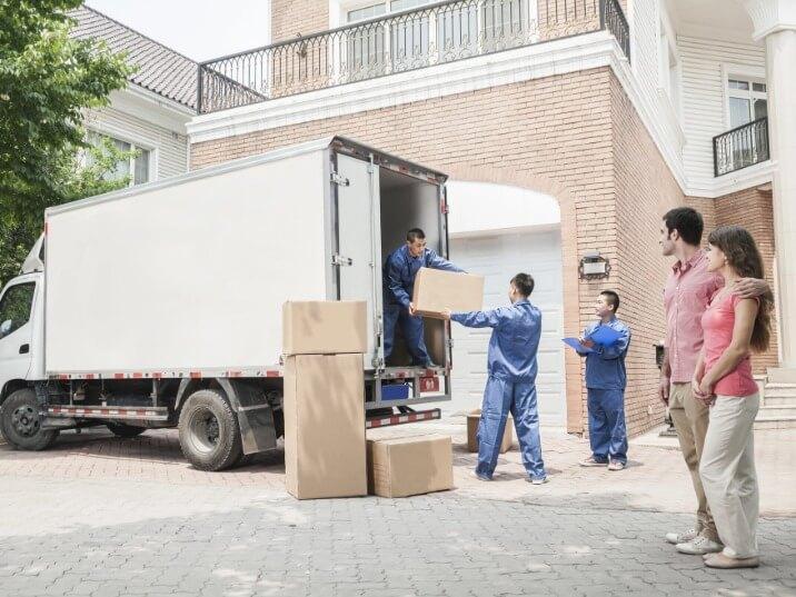 professional movers packing up household belongings in Ocean City, NJ